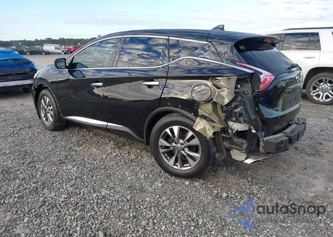 2017 Nissan Murano S z USA, uszkodzony, nr VIN 5N1AZ2MH6HN184568